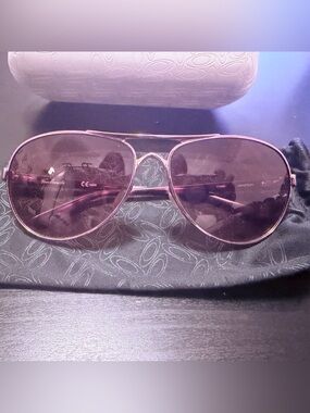 Oakley Women's Purple Aviator Sunglasses